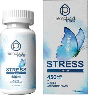 Stress Hemplucid Blends CBD + Herbs & Mushrooms