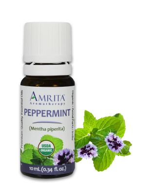 4511-1/3oz. Amrita Peppermint, India, Certified Organic