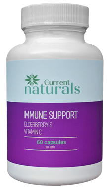 Current Naturals Immune Support - Elderberry & Vitamin C