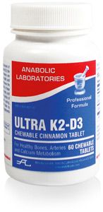 Anabolic Labs 3621 Ultra K2-D3 2000iu Chewable Tabs