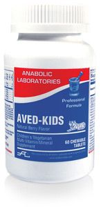 Anabolic Labs 0507 Kids Chewable Multivitamin AVED-Kids