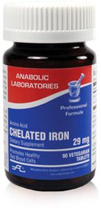Anabolic Labs 0681 Chelated Iron Tab
