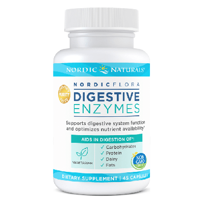 Nordic Naturals 01679 Nordic Flora Digestive Enzymes
