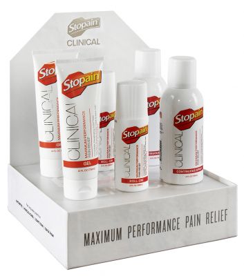 Stopain Clinical 6 Piece Variety Pack with Countertop Display