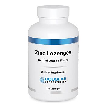 Zinc Lozenges - orange flavor - Douglas Labs