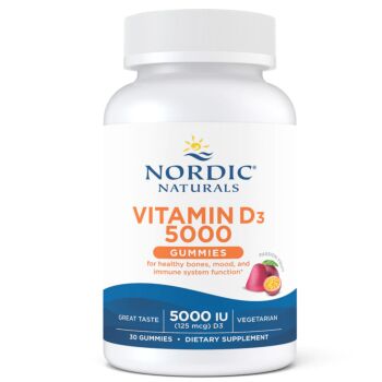 Vitamin D 5000 Gummies - 30 count - Nordic Naturals