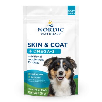 Skin and Coat Plus Omega 3 for Dogs - Nordic Naturals