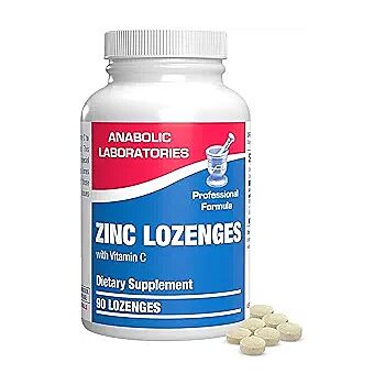 Zinc Lozenges, Orange with Vitamin C - Anabolic Labs