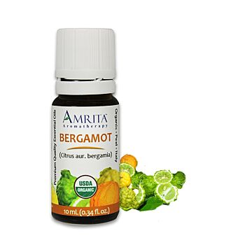 3131-5 ml Amrita Bergamot certified organic
