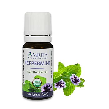 4511-1/3oz. Amrita Peppermint, India, Certified Organic