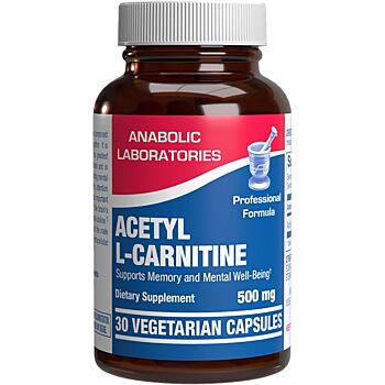 Acetyl L-Carnitine 500mg Caps - Anabolic Labs