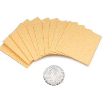2X2 Sq Sponges 10/Pk