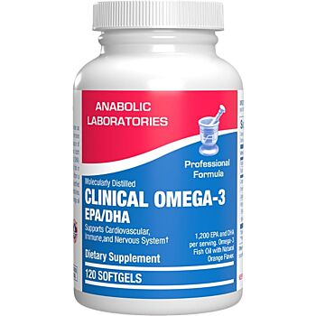 Clinical Omega-3 Fish Oil EPA/DHA Softgel - Anabolic Labs