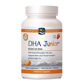 DHA Junior Strawberry Soft Gels - Nordic Naturals
