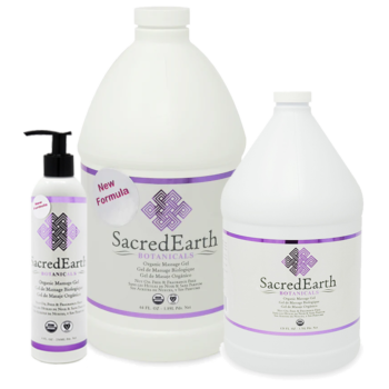 Sacred Earth Botanicals Organic Massage Gel