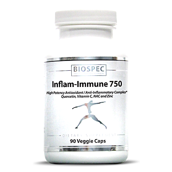 Inflam-Immune 750 - 90 veggie caps - Biospec Nutritionals