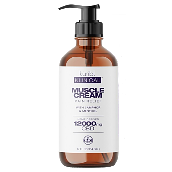 12oz Muscle Cream Pump Sampler - Kuribl Klinical