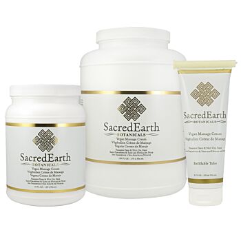 Sacred Earth Botanicals Unscented Massage Cream