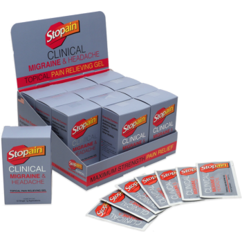 Stopain® Clinical Migraine & Headache Case of 12 Boxes
