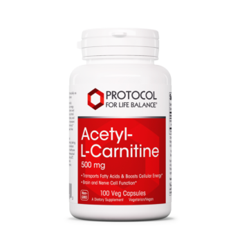 Acetyl L-Carnitine 500mg - Protocol for Life Balance