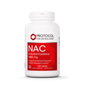 NAC N-Acetyl Cysteine 1000mg - Protocol for Life Balance