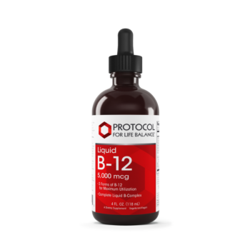 Vitamin B-12 Liquid 5000mcg - Protocol for Life Balance