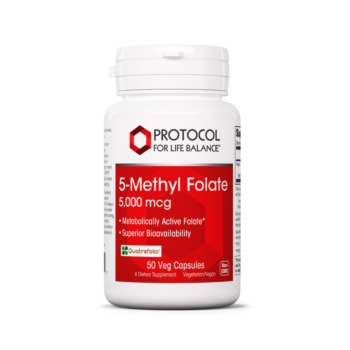 5-Methyl Folate 5000mcg - Protocol for Life Balance