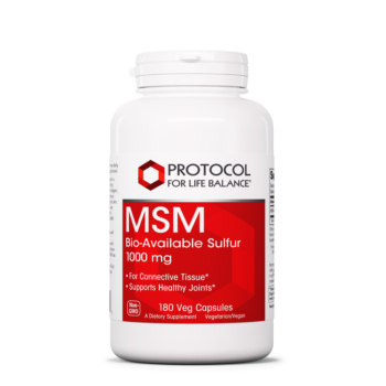 MSM 1000mg - Protocol for Life Balance