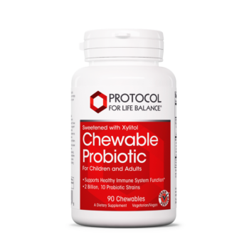 Chewable Probiotic 2.5 Billion Input - Protocol for Life Balance