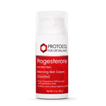 Progesterone Cream Pump 20mg - Protocol for Life Balance