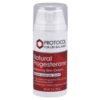 Progesterone Cream - Protocol for Life Balance