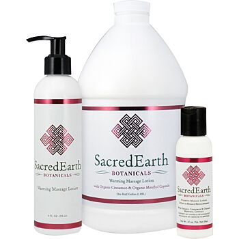 Sacred Earth Botanicals Warming Massage Lotion