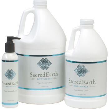 Sacred Earth Botanicals Unscented Vegan Massage Lotion