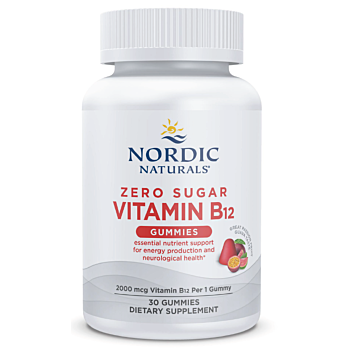 Vitamin B12 Zero Sugar Gummies - Nordic Naturals