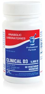 Anabolic Labs 3624 D 5,000 IU Vitamin D3 (Clinical D3 Microtabs)