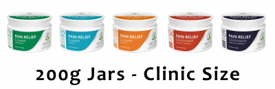 CBD CLINIC™ - 200g Clinic Size Jars