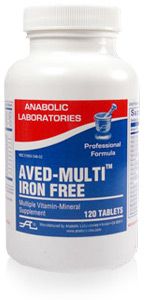 Anabolic Labs 3460 AVED-Multi Tab IRON FREE