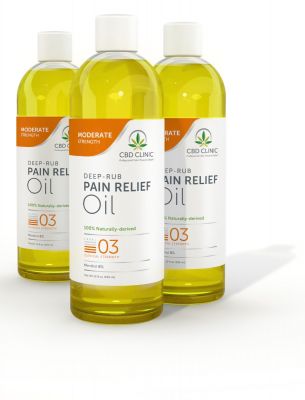 CBD Clinic Massage Oil - Level 3