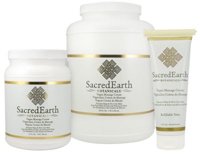 Sacred Earth Botanicals Unscented Massage Cream