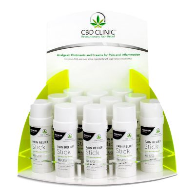 CBD CLINIC™ Fully Loaded Level 5 Stick Display